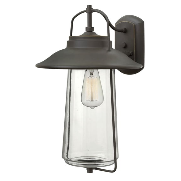 Hinkley Lighting 2865 19.3" Height 1-Light Lantern Outdoor Wall Sconce from the Belden Place Collection