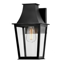 28890BK Hinkley Lighting Georgetown - 12W 1 LED Outdoor Small Wall Mount Lantern-12.5 Inch Tall and 7 Inch Wide-Black Finish
