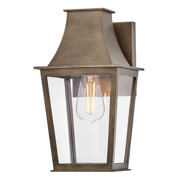 28890BU Hinkley Lighting Georgetown - 12W 1 LED Outdoor Small Wall Mount Lantern-12.5 Inch Tall and 7 Inch Wide-Burnished Bronze Finish