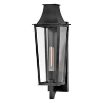 28894BK Hinkley Lighting Georgetown - 12W 1 LED Outdoor Large Wall Mount Lantern-21.75 Inch Tall and 7 Inch Wide-Black Finish