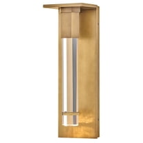 28934HB Hinkley Lighting Cecily - 7W LED Outdoor Medium Wall Mount Lantern-16.5 Inch Tall and 5 Inch Wide-Heritage Brass Finish