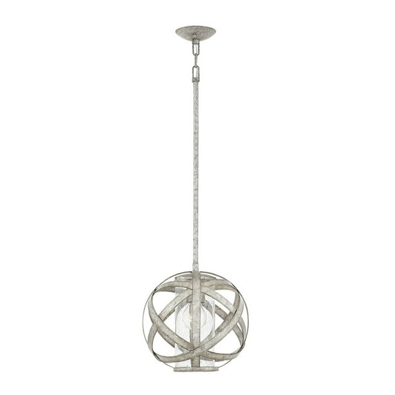 Hinkley Lighting 29707 Carson 120V 1 Light 10" Wide Open Air Outdoor Pendant - Weathered