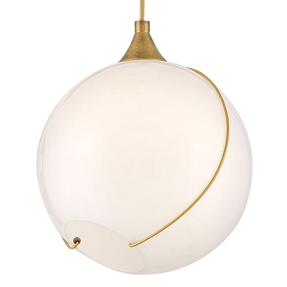 30303HBR-CO-Hinkley Lighting-Skye - 10W 1 LED Small Pendant-12.75 Inches Tall and 10.75 Inches Wide