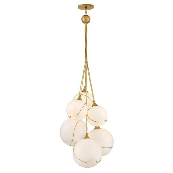 30306HBR-CO Hinkley Lighting Skye - 60W 6 LED Medium Multi-Tier Chandelier-58 Inches Tall and 24 Inches Wide