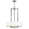 thumbnail image 1 of Hinkley Lighting 3203AN-LED Hampton 26-1/2" 3 Light LED Foyer Pendant,Antique Ni, 1 of 7