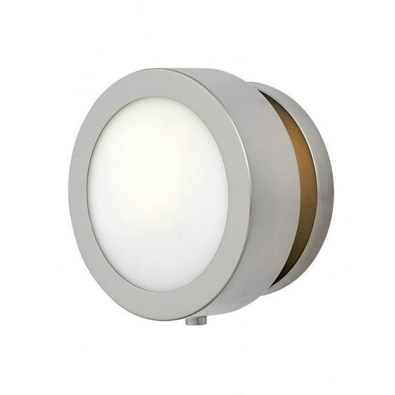 Hinkley Lighting-3650BN-Mercer - 1 Light Wall Mount Brushed Nickel Finish with Etched Opal Glass