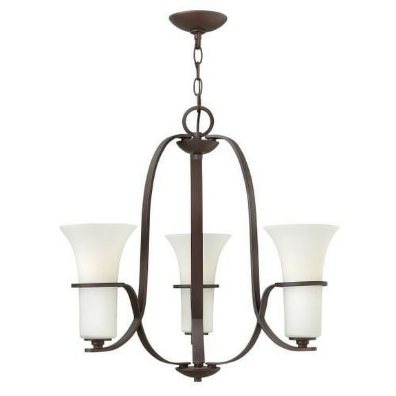 Hinkley Lighting 4063 Lauren 3 Light 1 Tier Chandelier