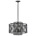thumbnail image 1 of 4 Light Large Convertible Pendant In Transitional And Coastal And Bohemian Style-13.75 Inches Tall And 20.25 Inches Wide-Black Finish Hinkley, 1 of 5