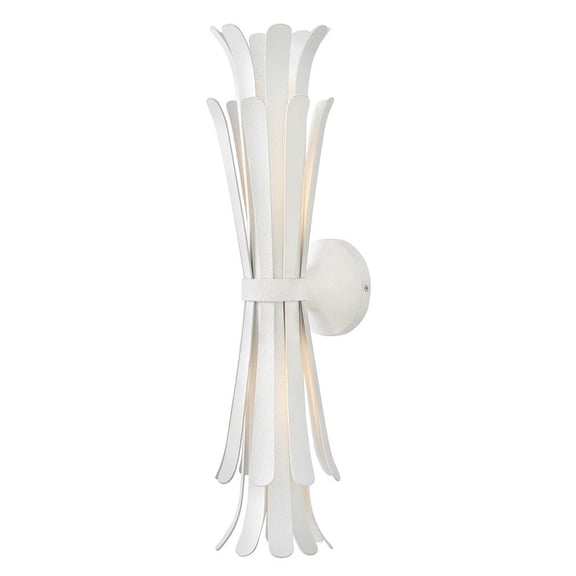 47690TXP Hinkley Lighting Reina - 14W 2 LED Large Wall Sconce-23.75 Inch Tall and 6.25 Inch Wide-Textured Plaster Finish