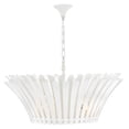 thumbnail image 1 of 47695TXP Hinkley Lighting Reina - 40W 8 LED Medium Tapered Chandelier-16 Inch Tall and 33.75 Inch Wide-Textured Plaster Finish, 1 of 11