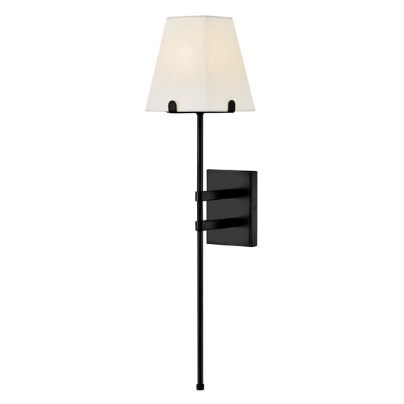 48270BK Hinkley Lighting Benton - 10W 1 LED Large Wall Sconce-30 Inch Tall and 6.75 Inch Wide-Black Finish
