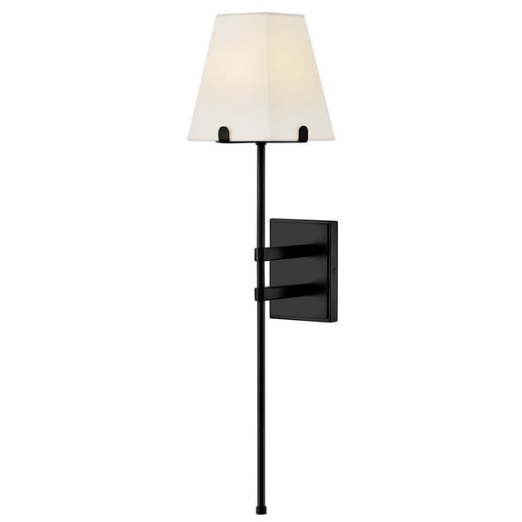 48270BK Hinkley Lighting Benton - 10W 1 LED Large Wall Sconce-30 Inch Tall and 6.75 Inch Wide-Black Finish