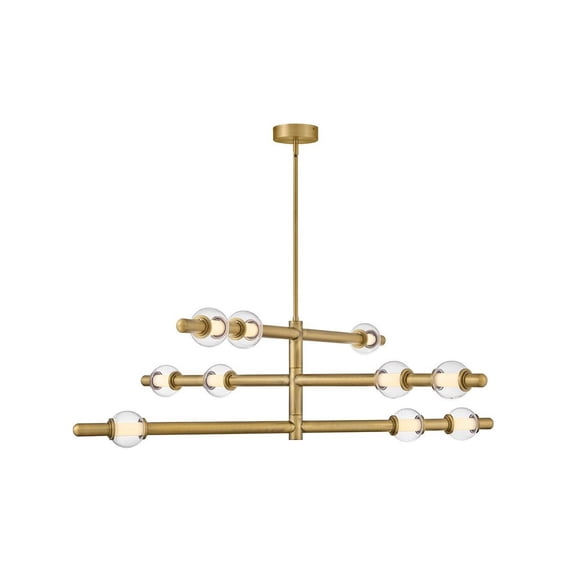48336LCB-Hinkley Lighting-Saxon - 50W LED Large Chandelier-14.25 Inch Tall and 50 Inch Wide