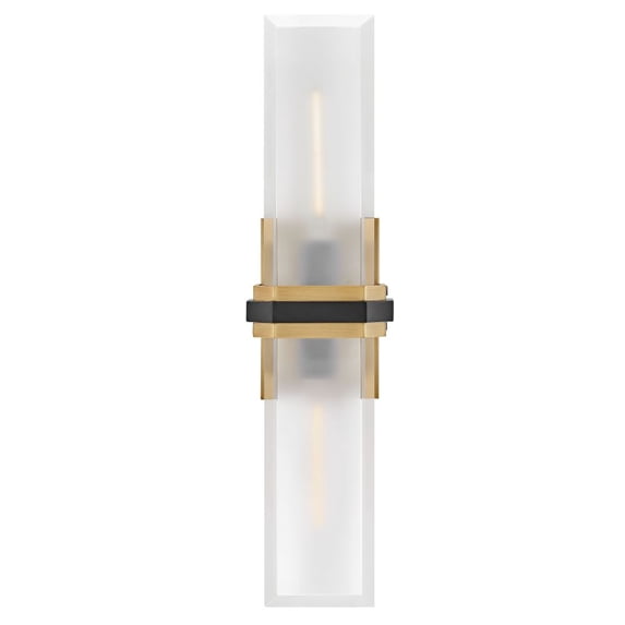 Kipton 2 - Light Heritage Brass Brass - LED Steel
