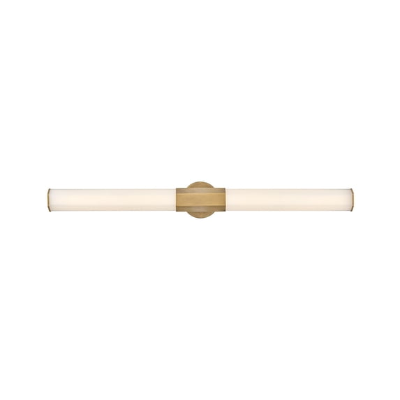 Hinkley Lighting 51154HB Facet 40" Wide Led Ada Bathroom Bath Bar - Brass