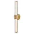 thumbnail image 1 of Georgette - Light Lacquered Brass Brass - LED Steel, 1 of 8