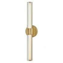 Georgette - Light Lacquered Brass Brass - LED Steel