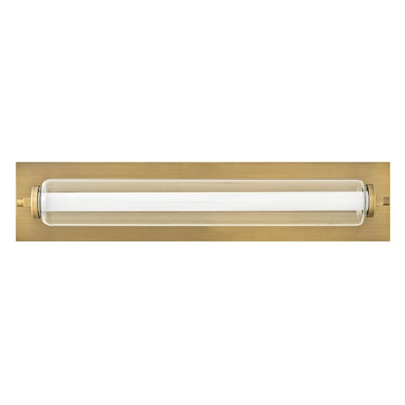 Lucien - Light Lacquered Brass Brass Contemporary / Modern - LED Steel Wall Sconce