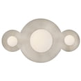 thumbnail image 1 of Hinkley Lighting 55250PN Rhea 3 Light 10" Wide Led Vanity Strip - Nickel, 1 of 7