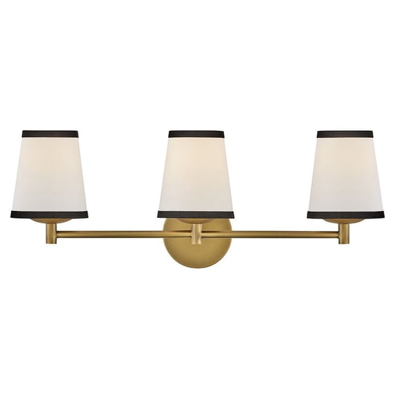 57053LCB-OW Hinkley Lighting Sonia - 15W 3 LED Medium Bath Vanity-7.5 Inch Tall and 24.25 Inch Wide