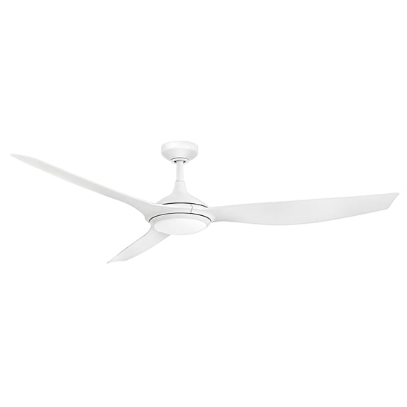 Hinkley Lighting 906864FMW-LDD Talan 64" 3 Blade Indoor Led Ceiling Fan - White