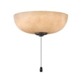 thumbnail image 1 of Accessory 11 Inch 18W 2 Led Bowl Light Kit-Appliance White Finish-Amber Frosted Glass Color Hinkley Lighting 930005Faw-Am, 1 of 1