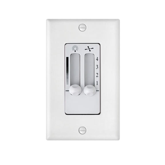 Accessory 5.25 Inch 4 Speed Dual Slide Wall Control-White Finish Hinkley Lighting 980008Fwh