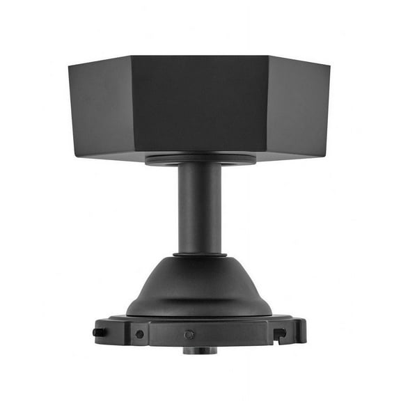 99058FMB-Hinkley Lighting-Facet - Downrod Kit In Modern Style-6.25 Inches Tall and 4.25 Inches Wide-Matte Black Finish