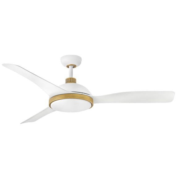 Hinkley Lighting - Alba - 3 Blade Ceiling Fan with Light Kit-14.25 Inches Tall
