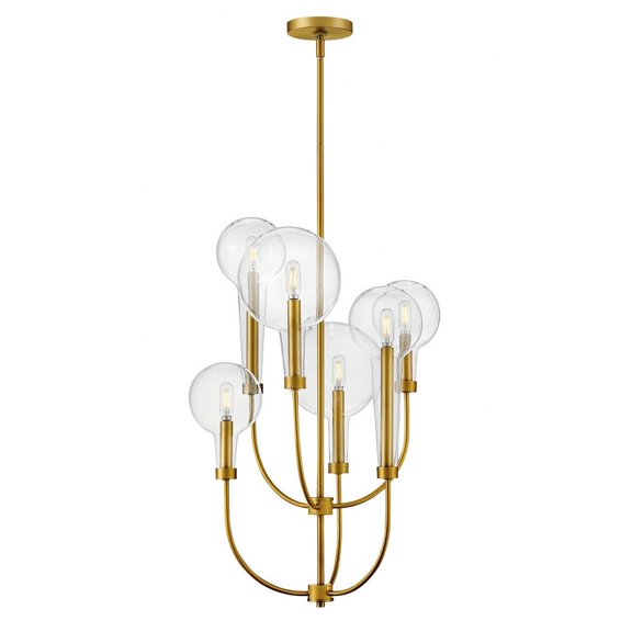 Hinkley Lighting - Alchemy - 30W 6 LED Medium Chandelier In Industrial