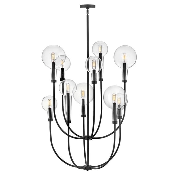 Hinkley Lighting - Alchemy - 50W 10 LED Medium Chandelier-40 Inches Tall and 30