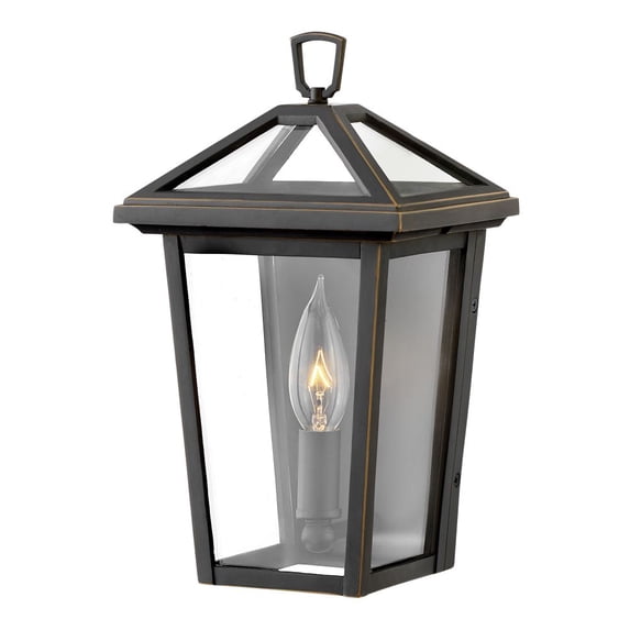 2566OZ Hinkley Lighting Alford Place - 1 Light Extra Small Outdoor Wall Lantern in Traditional Style - 6.5 Inches Wide by 11.25 Inches High-Oil Rubbed