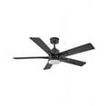 thumbnail image 1 of 905152FMB-LWD Hinkley Lighting Alta - 5 Blade Ceiling Fan with Light Kit-16.75 Inches Tall and 52 Inches Wide-Matte Black Finish, 1 of 13