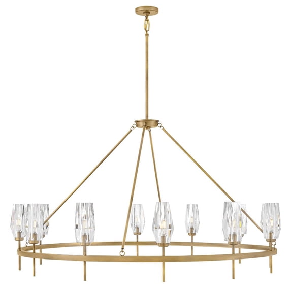 Hinkley Lighting - Ana - 60W 12 LED Extra Large Chandelier-32.25 Inches Tall and