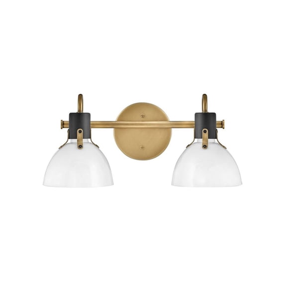 Hinkley Lighting - Argo - 2 Light Bath Vanity In Industrial and Scandinavian