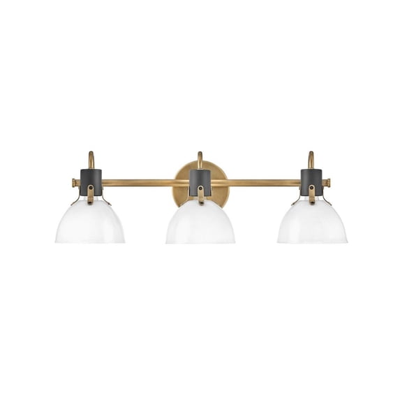 Hinkley Lighting - Argo - 3 Light Bath Vanity In Industrial and Scandinavian