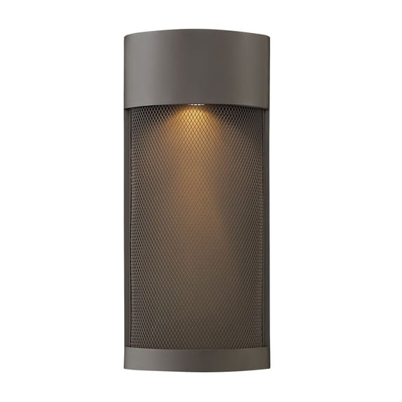 Hinkley Lighting - Aria - 17.25 inch 1 Light Medium Outdoor Wall Lantern in