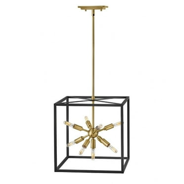 Hinkley Lighting - Aros - 9 Light Small Pendant In Transitional and Modern and