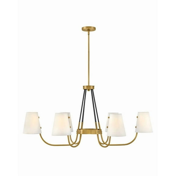 Hinkley Lighting - Aston - 30W 6 LED Linear Chandelier In Traditional