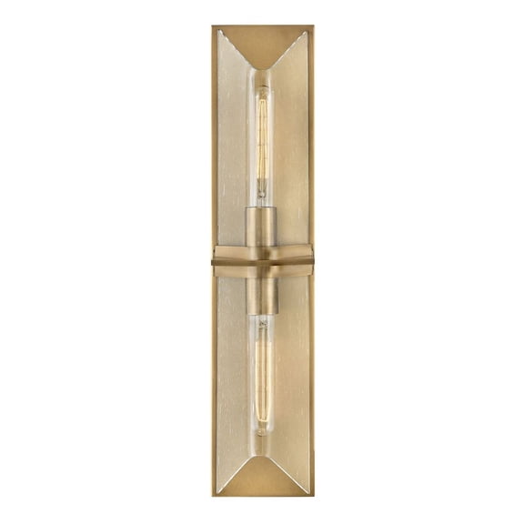 50712HB Hinkley Lighting Astoria - 2 Light Bath Vanity In Transitional and Modern Style-24 Inches Tall and 5.25 Inches Wide-Heritage Brass Finish