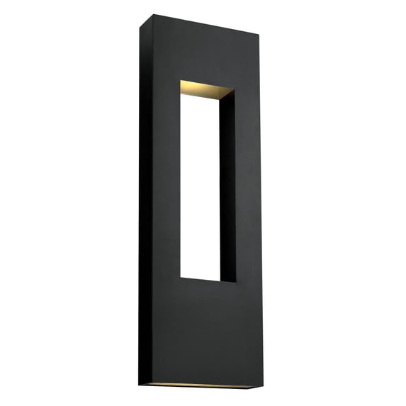 1639SK-LL Hinkley Lighting Atlantis - 3 Light Extra Large Outdoor Wall Lantern-Satin Black Finish-GU10 Lamp Base Type