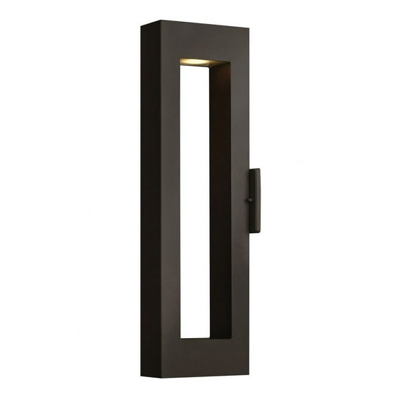 7.5 Inch 2 Light Large Outdoor Wall Lantern-Satin Black Finish-Mr16 Bi-Pin Lamp Base Type Hinkley Lighting 1644Sk-Ll
