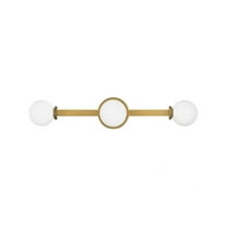 Audrey 3 - Light Heritage Brass Brass Modern / Transitional - LED Steel Wall Sconce