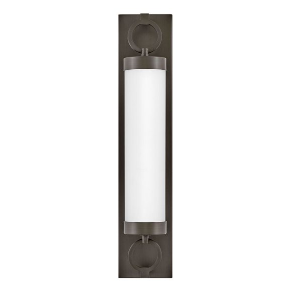Baylor - Light Black Oxide Iron Darkgray Traditional - LED Steel Wall Sconce