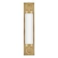 thumbnail image 1 of Baylor - Light Heritage Brass Brass Traditional - LED Steel Wall Sconce, 1 of 9
