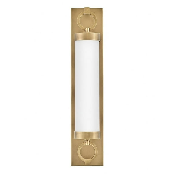 Baylor - Light Heritage Brass Brass Traditional - LED Steel Wall Sconce
