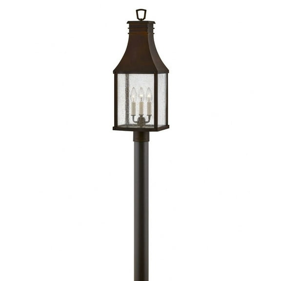 Hinkley Lighting - Beacon Hill - 3 Light Large Outdoor Post Top or Pier Mount