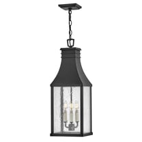 Hinkley Lighting - Beacon Hill - 3 Light Outdoor Hanging Lantern In Traditional