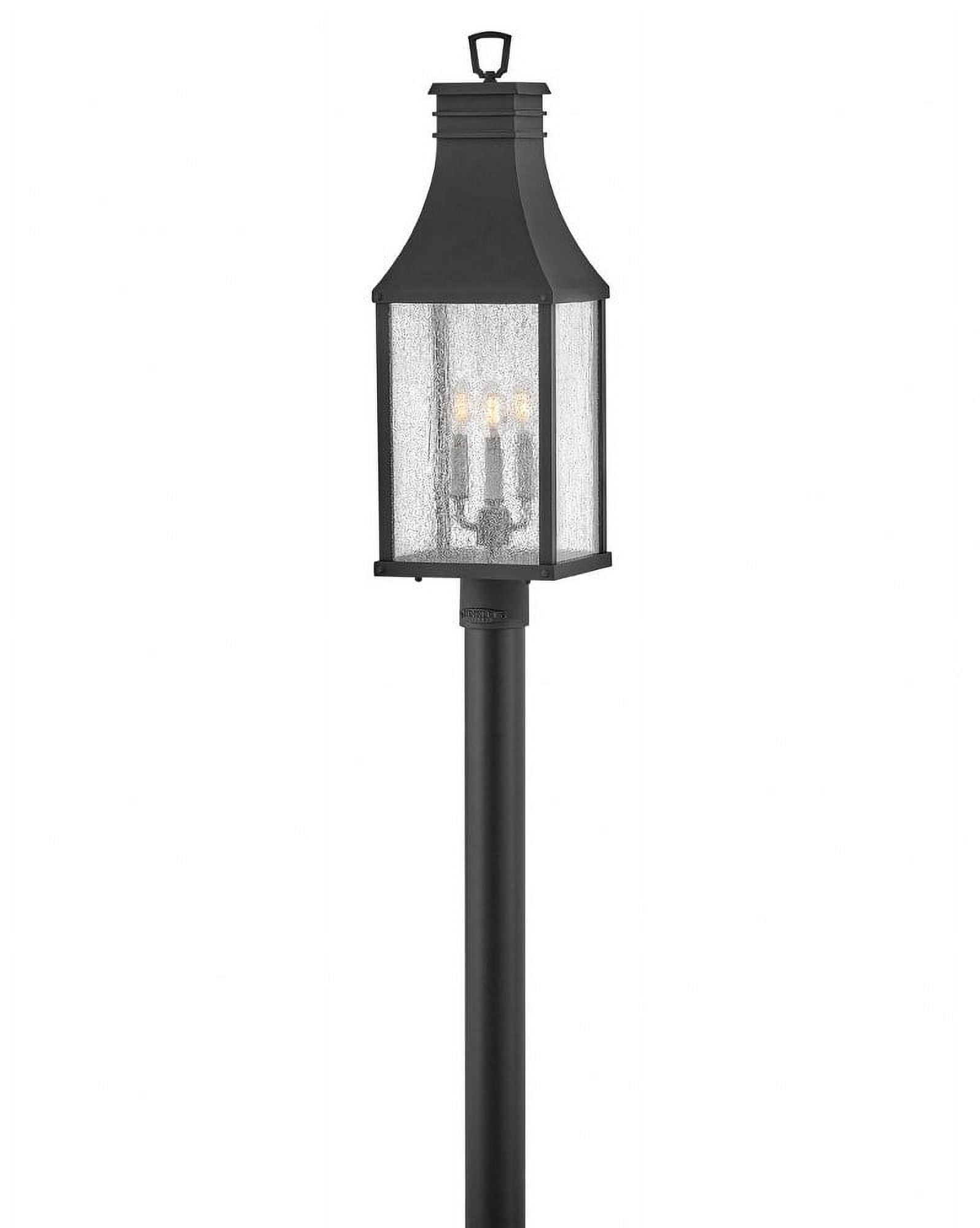 Hinkley Lighting - Beacon Hill - 3 Light Outdoor Post Mount In Traditional