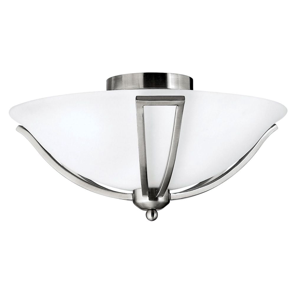 Hinkley Lighting - Bolla - 2 Light Small Flush Mount in Transitional ...